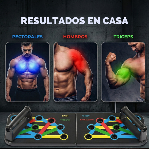 Kinnetic™ Sistema de Flexiones 9 en 1