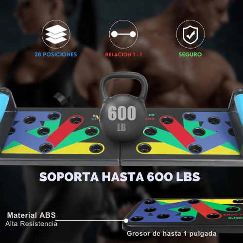 Kinnetic™ Sistema de Flexiones 9 en 1